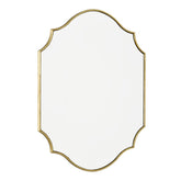 Ruggiero Rectangle Mirror With Gold Detail 70 x 50cm